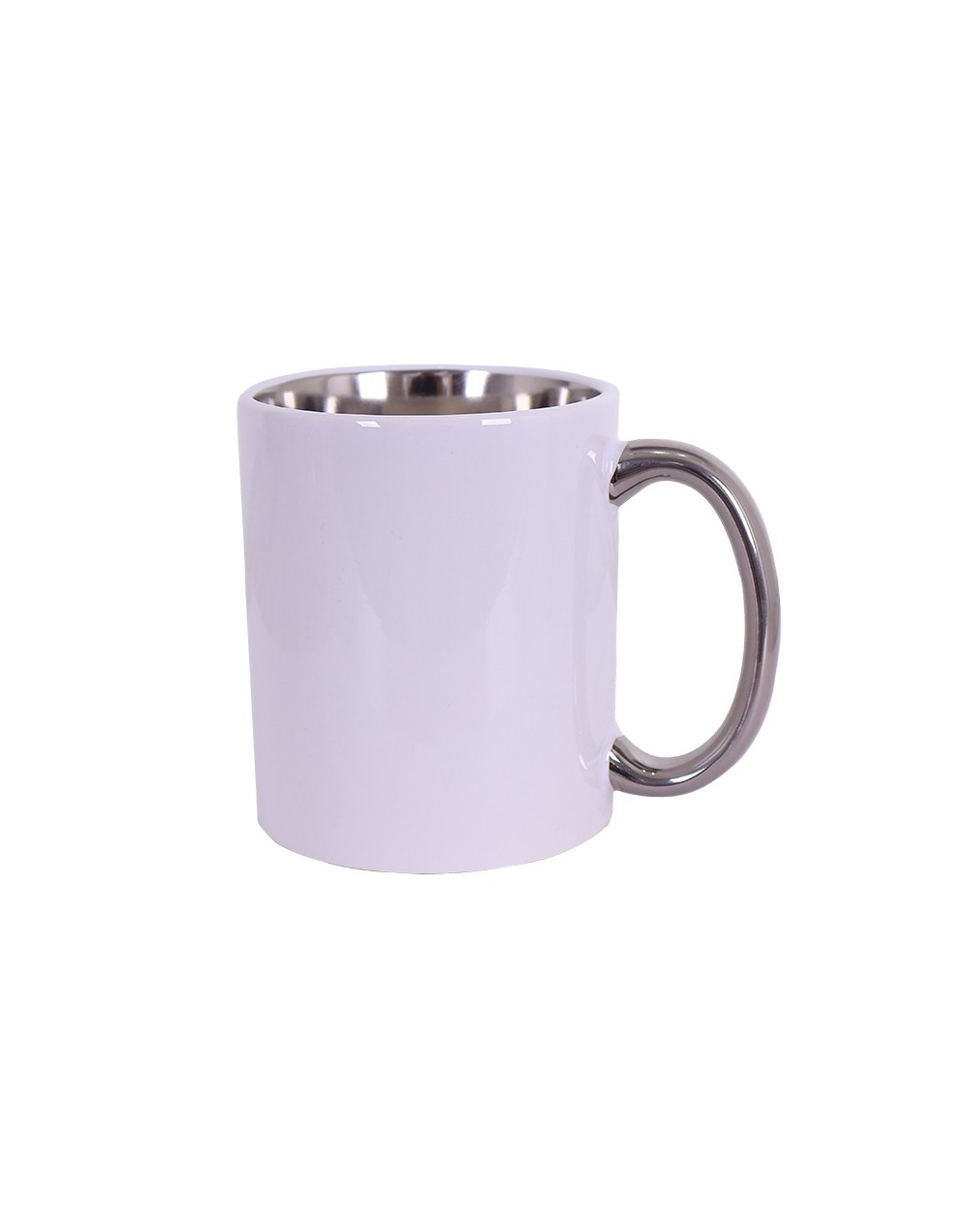 Mug interno y oreja plateado/dorado