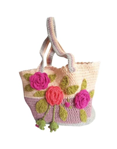 Bolso tejido para dama 
