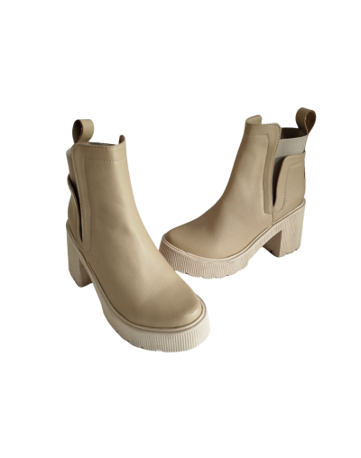 Botines Beige Jupiter