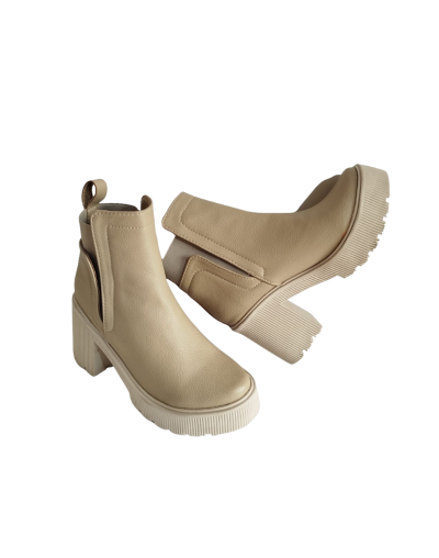 Botines Beige Jupiter