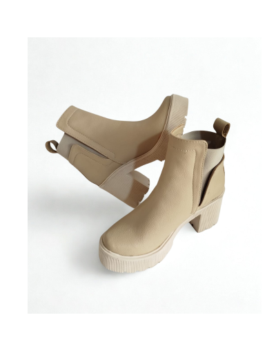 Botines Beige Jupiter