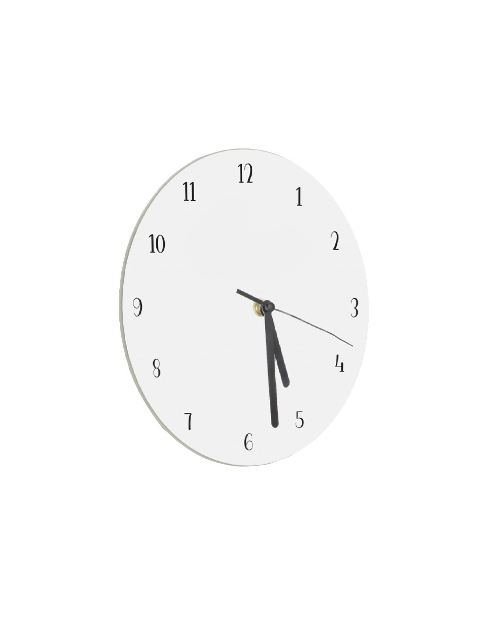 Reloj redondo vidrio