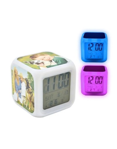 Reloj digital personalizado