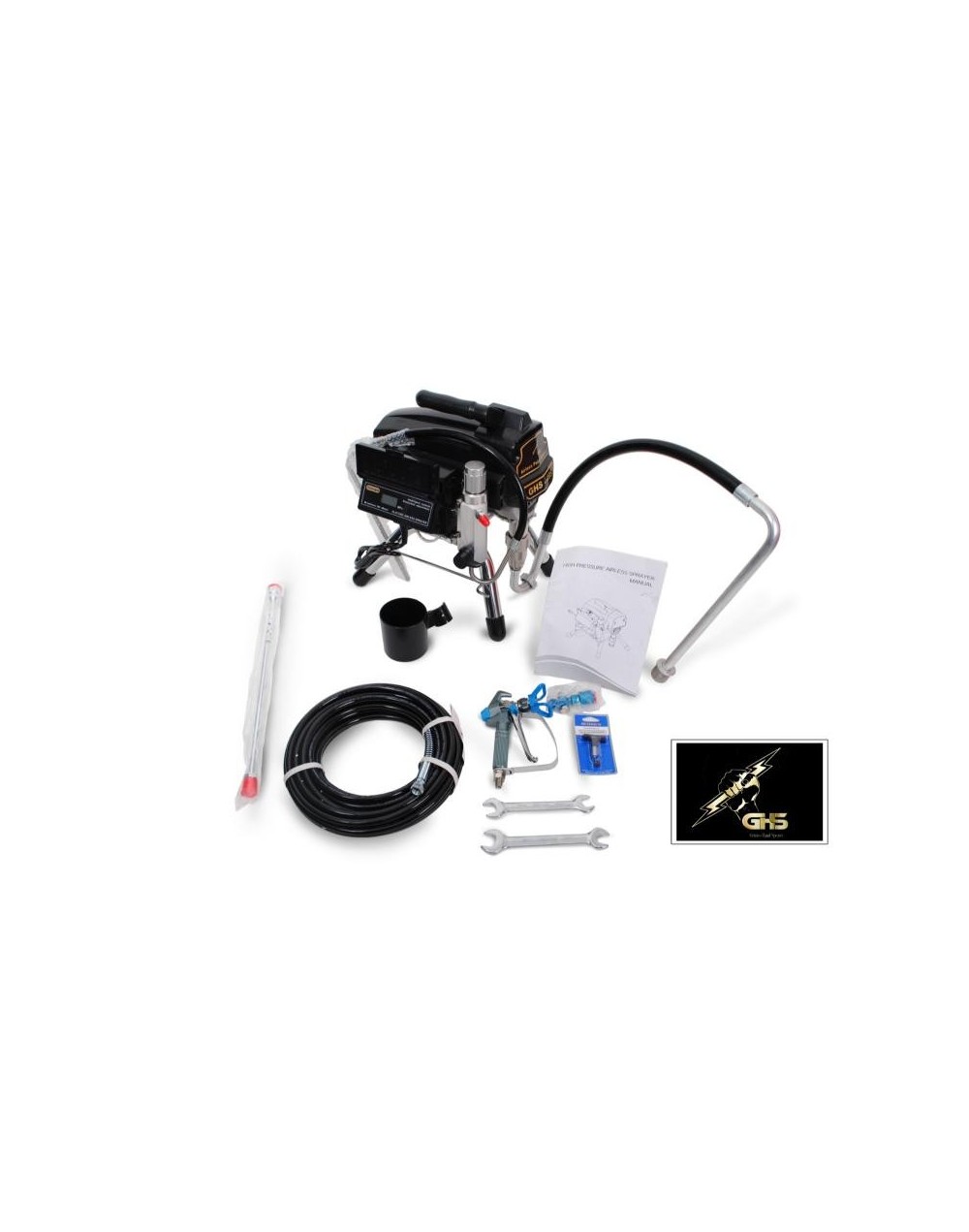 Airless GHS 595 Uso Contratista Aplicación de Esmaltes con Thinner