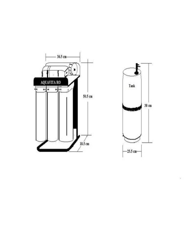 Purificador Nueve Etapas De Agua Aquavita Ro Della Vita