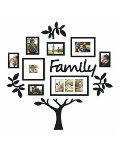 Portarretrato árbol familiar