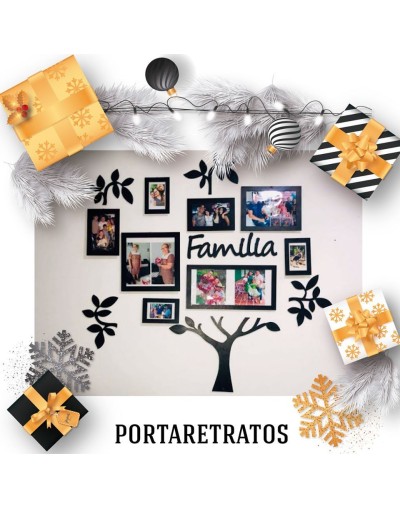Portarretrato árbol familiar