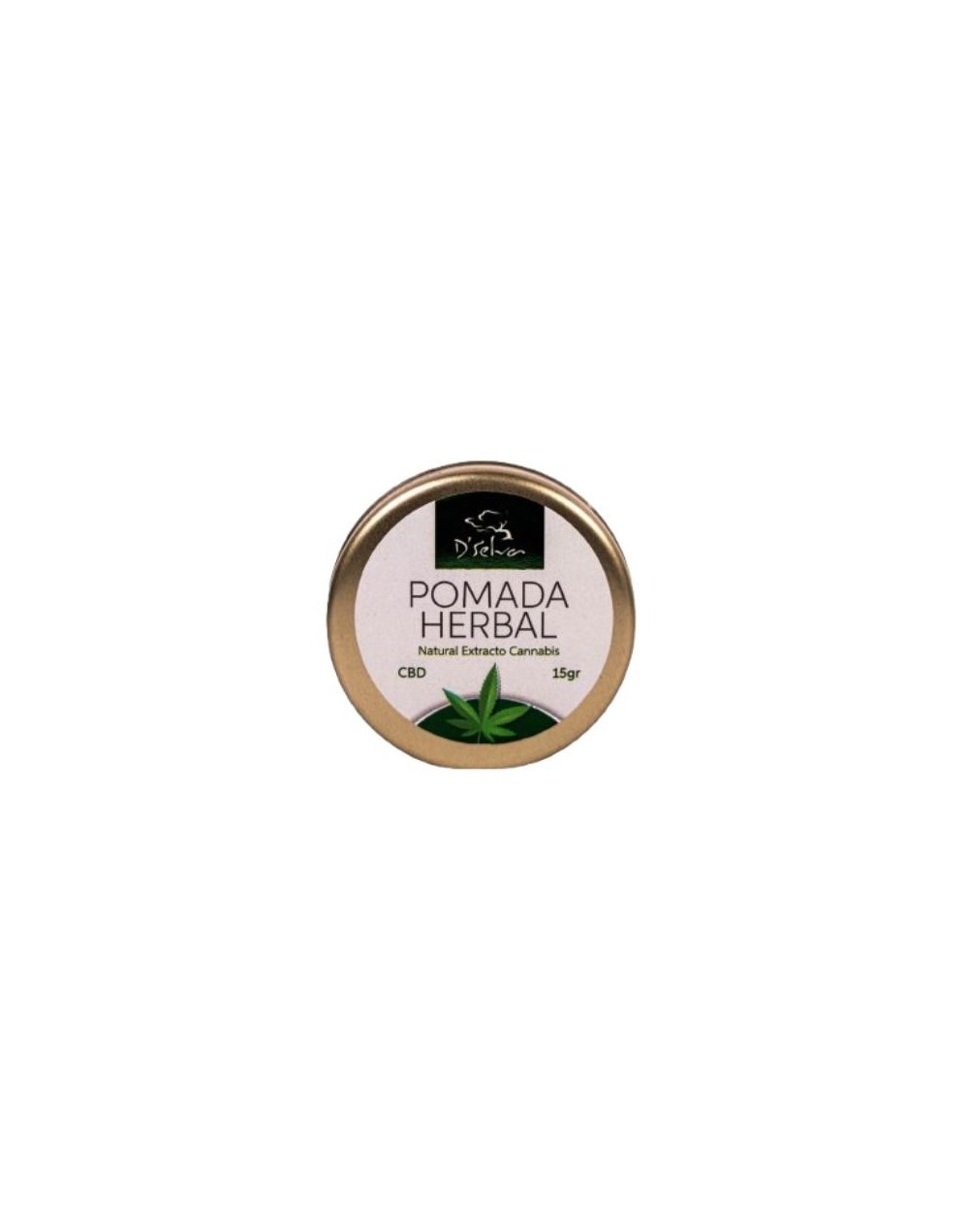 Pomada Herbal de Cannabis  marca DSelva 60 gramos