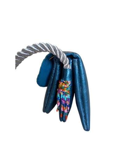 Bolso azul Jesús love