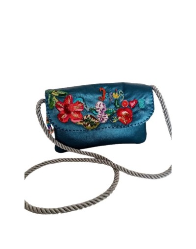 Bolso azul Jesús love
