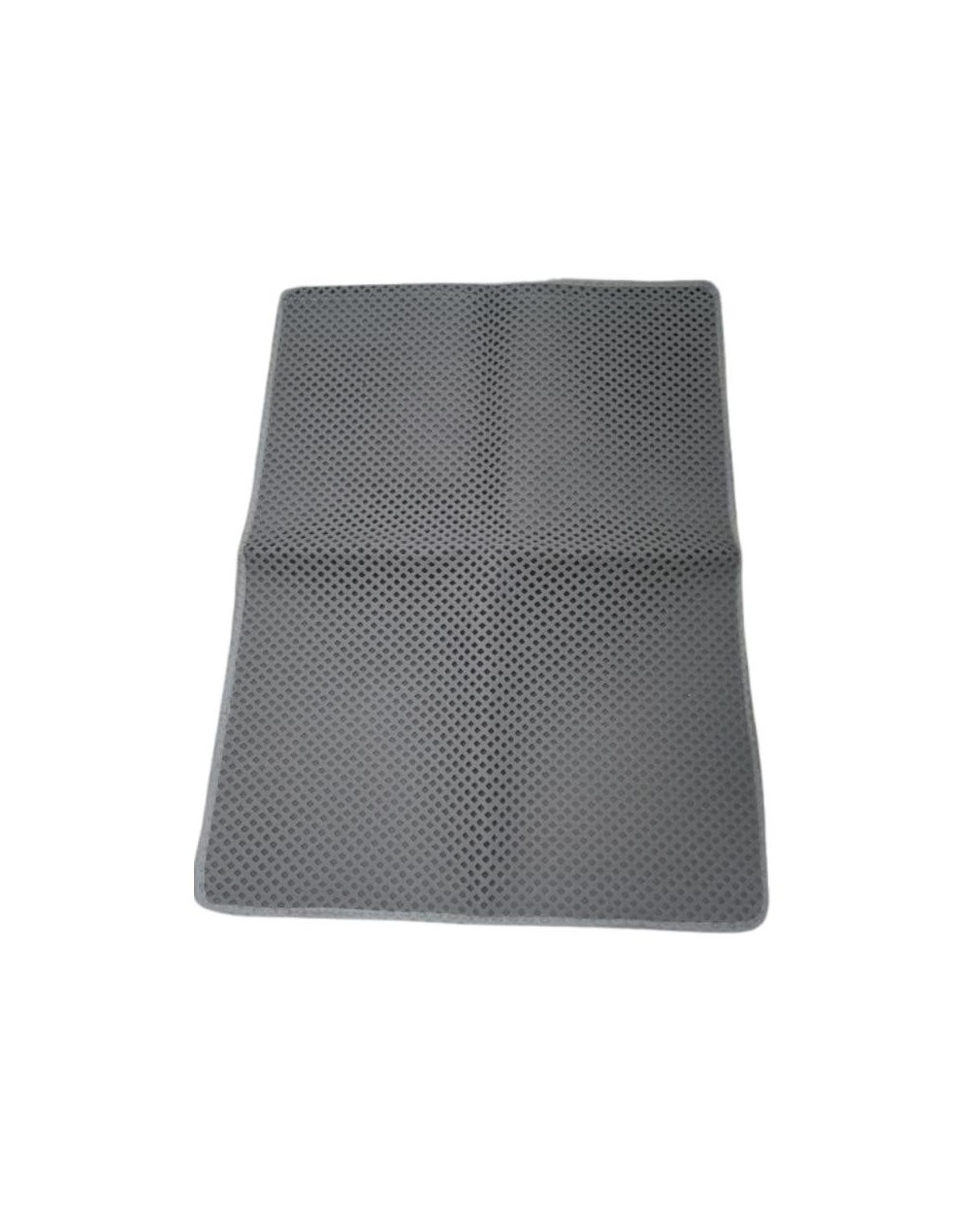 Alfombrilla Extragrande para Arena de Gatos 60x80 cm – Gris