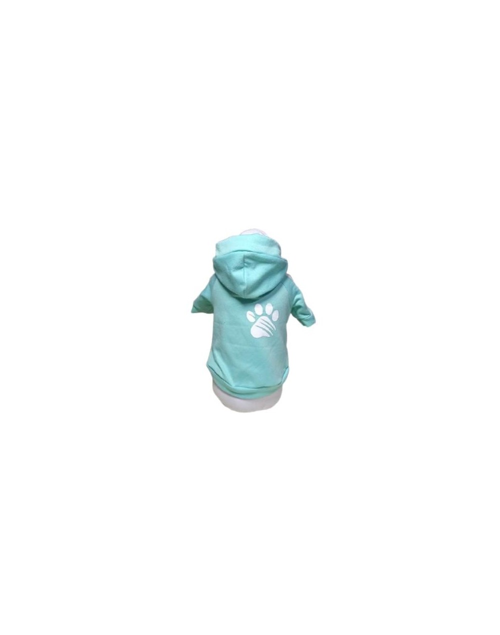 Buso para perroverde menta  con huellita – Elegante, cálido y adorable