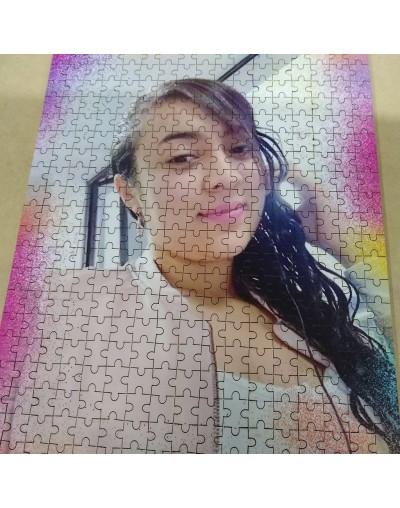 Rompecabezas personalizado 100 piezas caja de lujo tipo libro