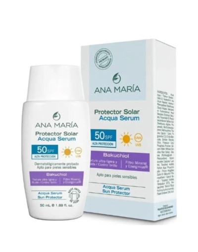 ANA MARIA PROTECTOR SOLAR ACQUA SERUM 50SPF ALTA PROTECCION 50ML