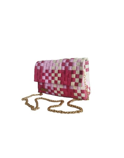 Cartera Tipo Sobre Tejida en Zuncho