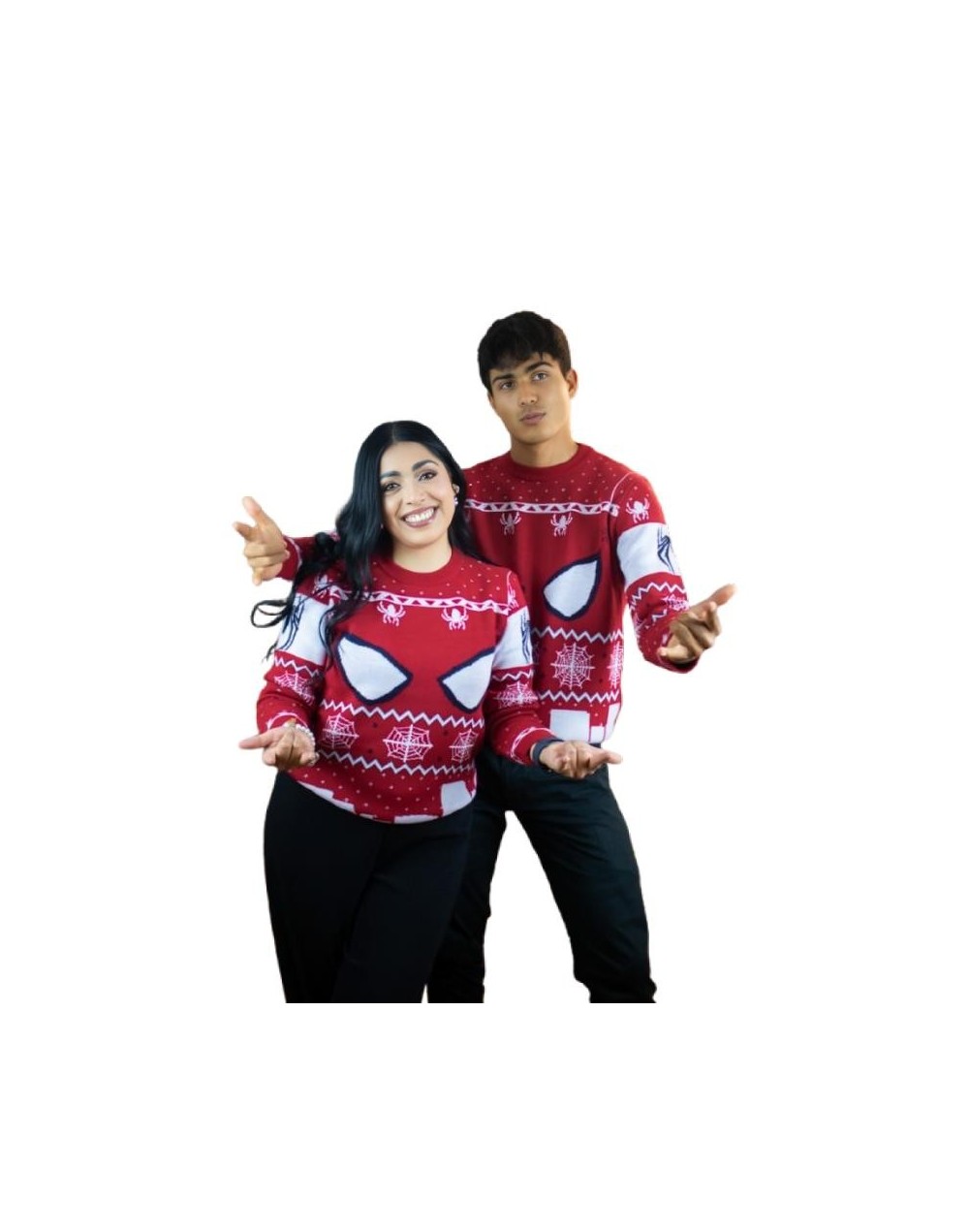 Sweater spiderman antifaz