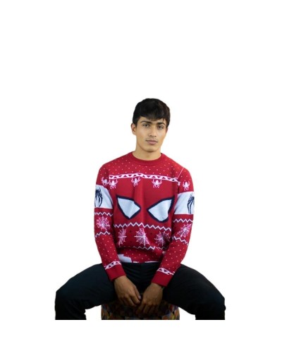 Sweater spiderman antifaz