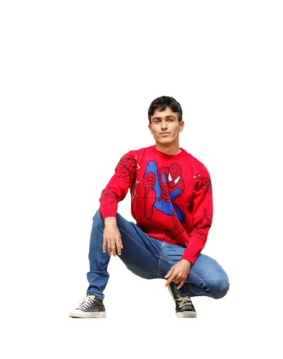 Sweater spiderman power