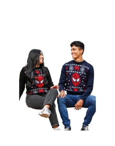 Sweater spiderman mascara