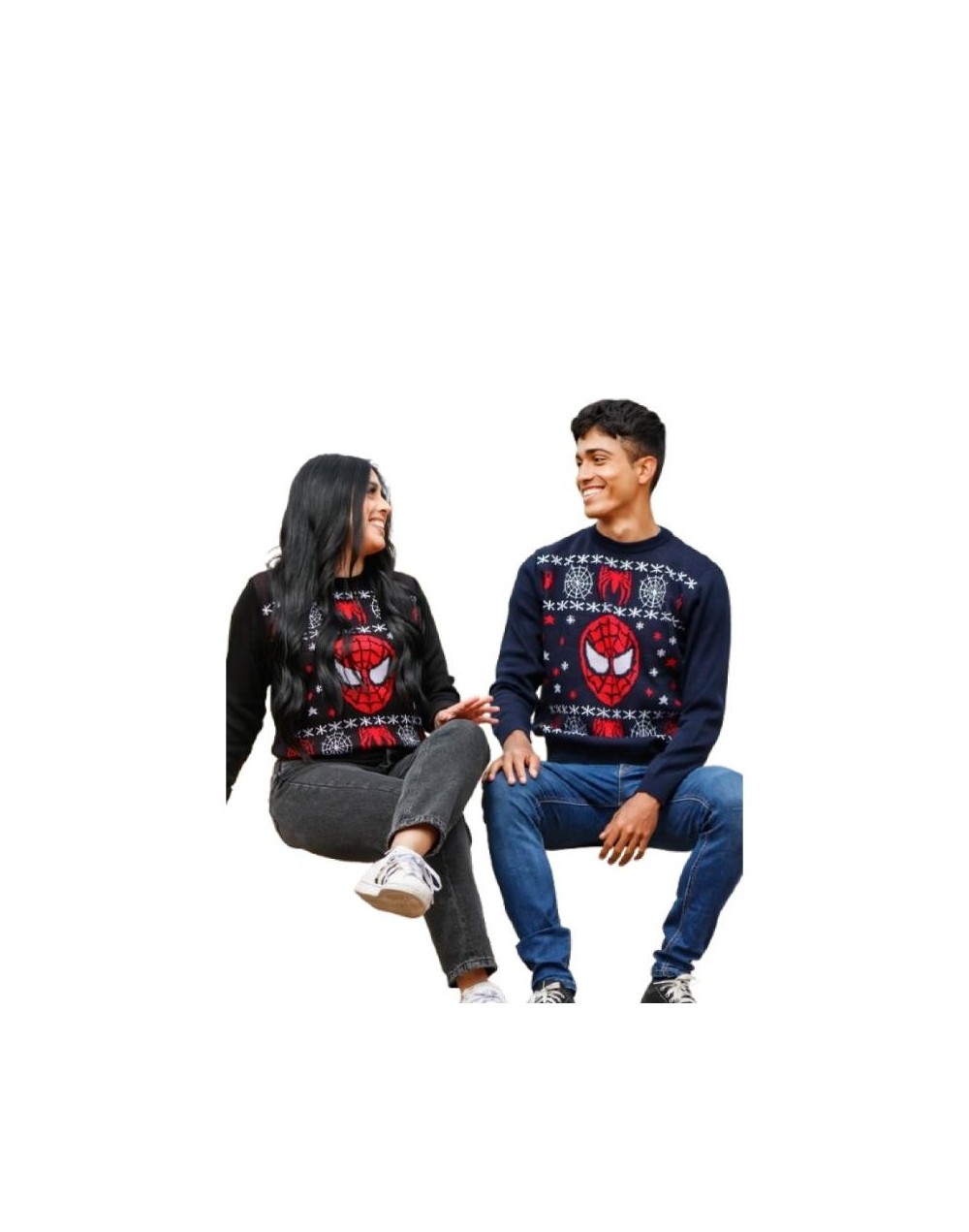 Sweater spiderman mascara