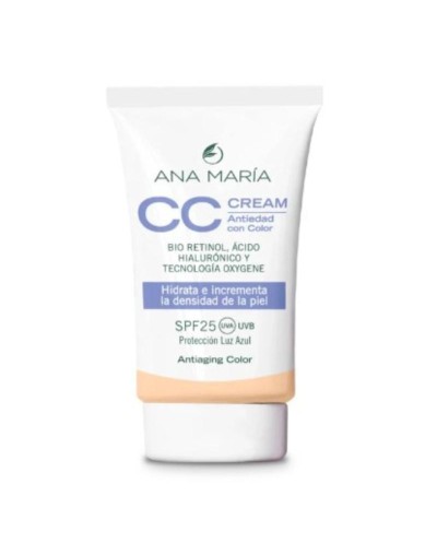 ANA MARIA CC CREAM ANTIEDAD CON COLOR TONO MEDIO 30G
