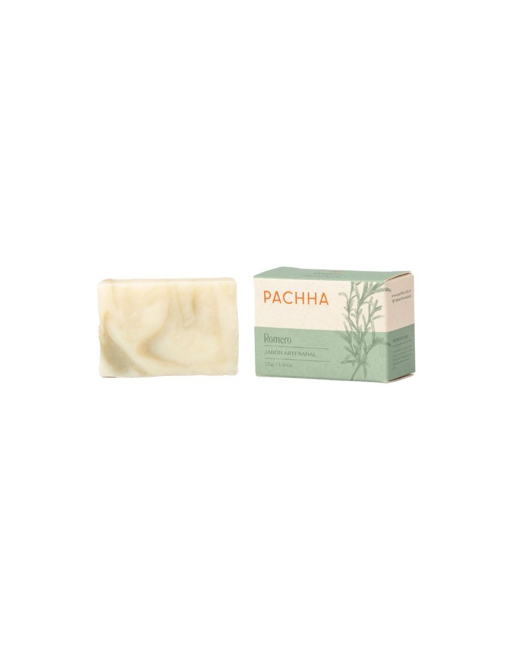 Jabón facial romero y arcilla - Pachha