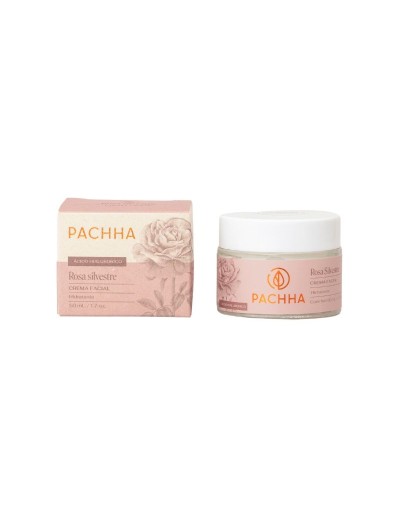 Crema hidratante facial – rosas silvestres - Pachha