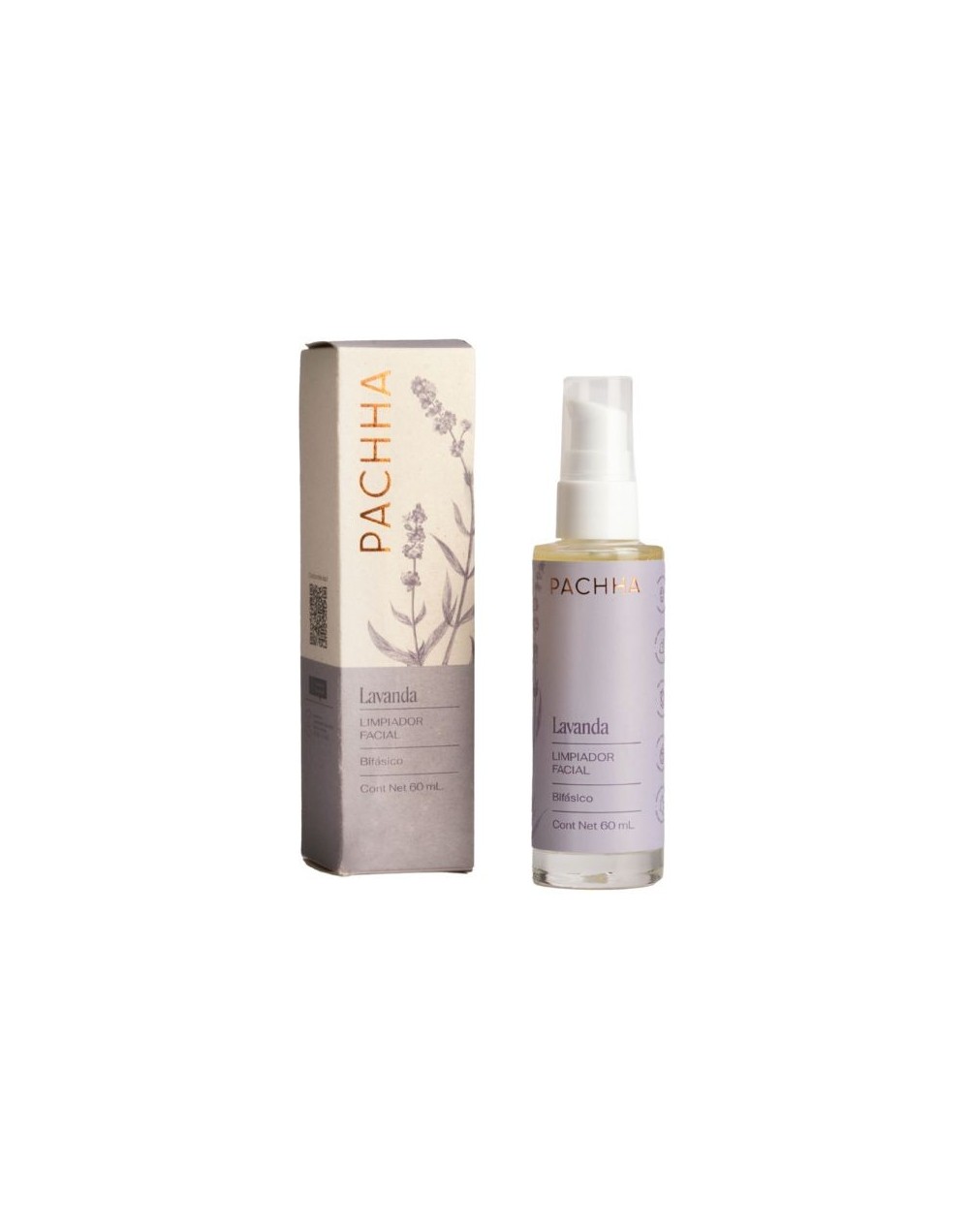 Limpiador facial bifásico de lavanda - Pachha