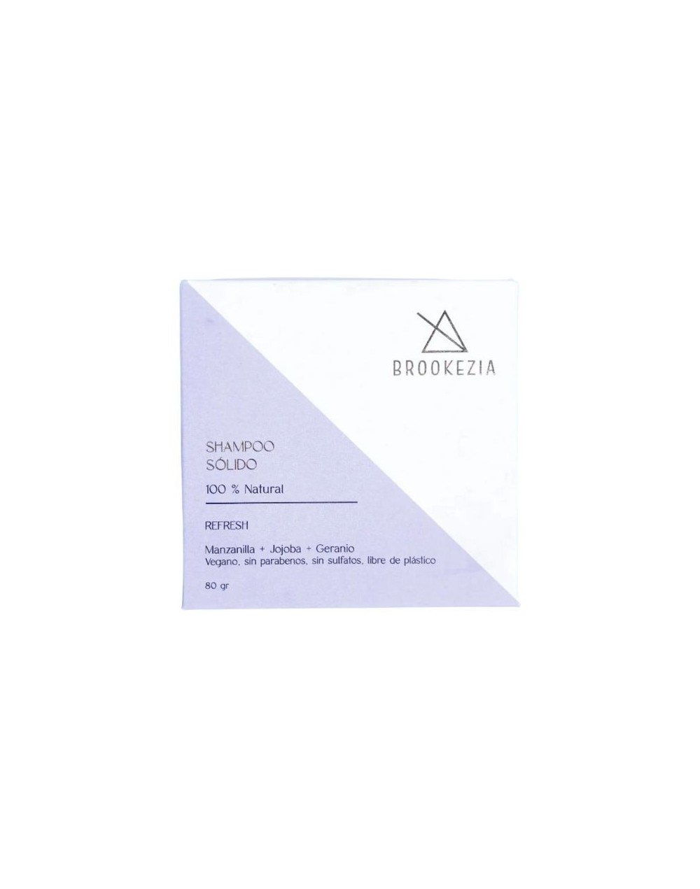 Shampoo Sólido Cabello Normal - Brookezia