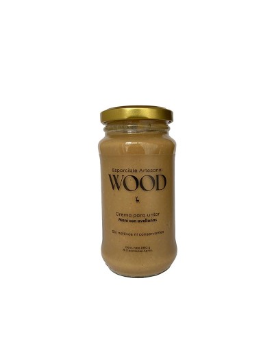 Crema de maní con avellanas 250g