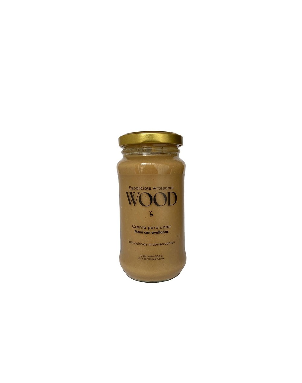 Crema de maní con avellanas 250g