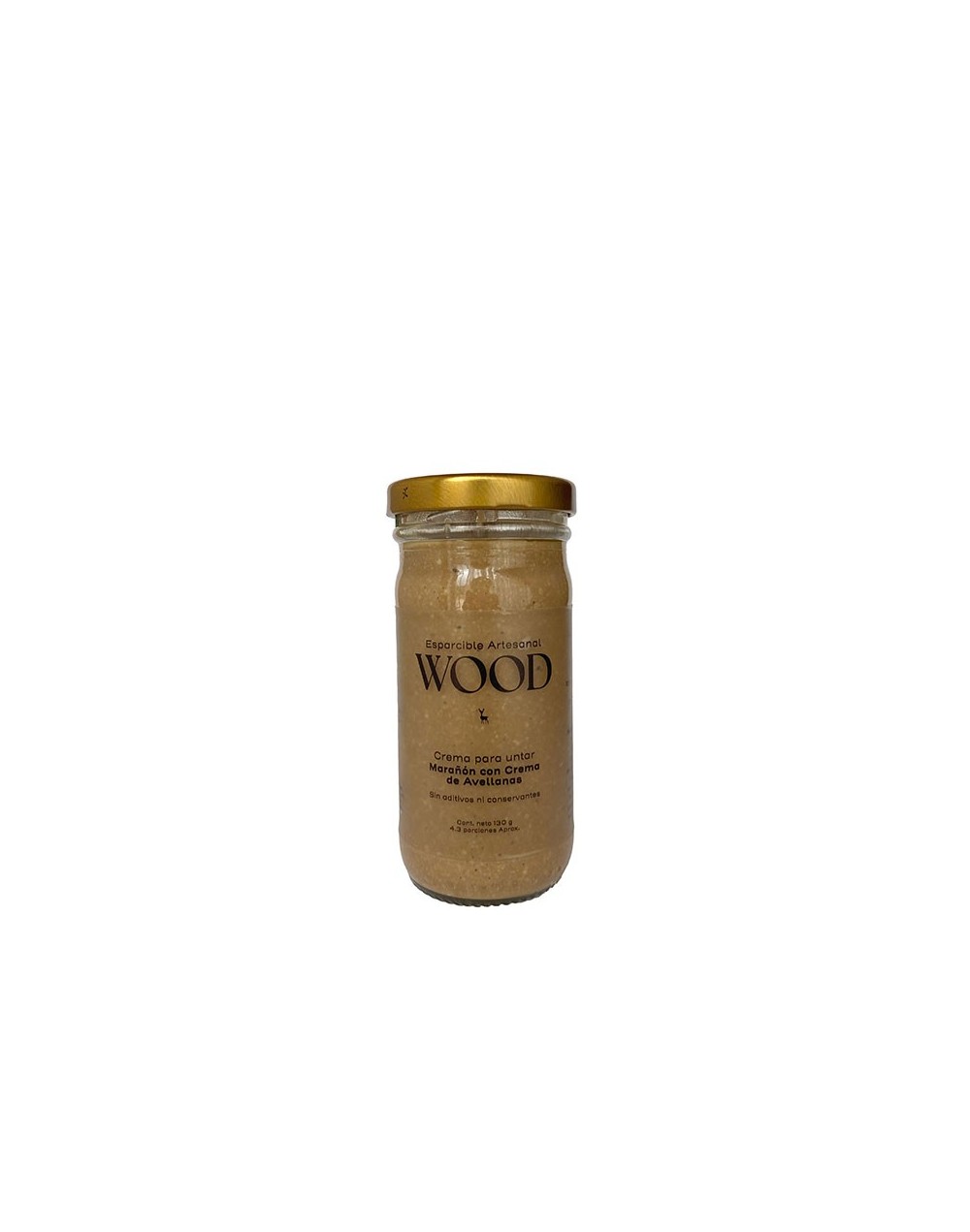 Crema de marañón con crema de avellanas 130g