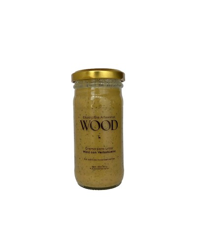 crema de maní con yerbabuena 130g