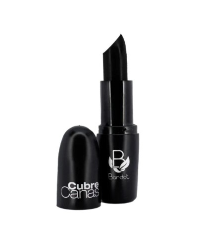 BARDOT CUBRE CANAS MAQUILLAJE TEMPORAL 4G TONO NEGRO