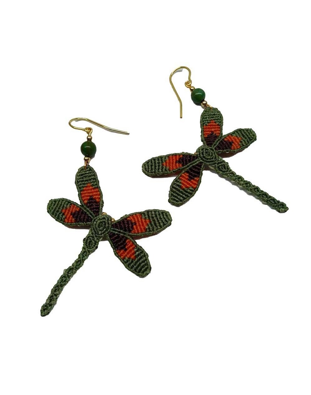 Aretes Libélula