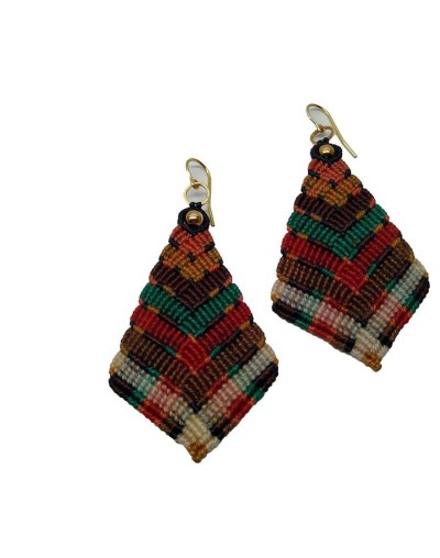 Aretes rombo maxi