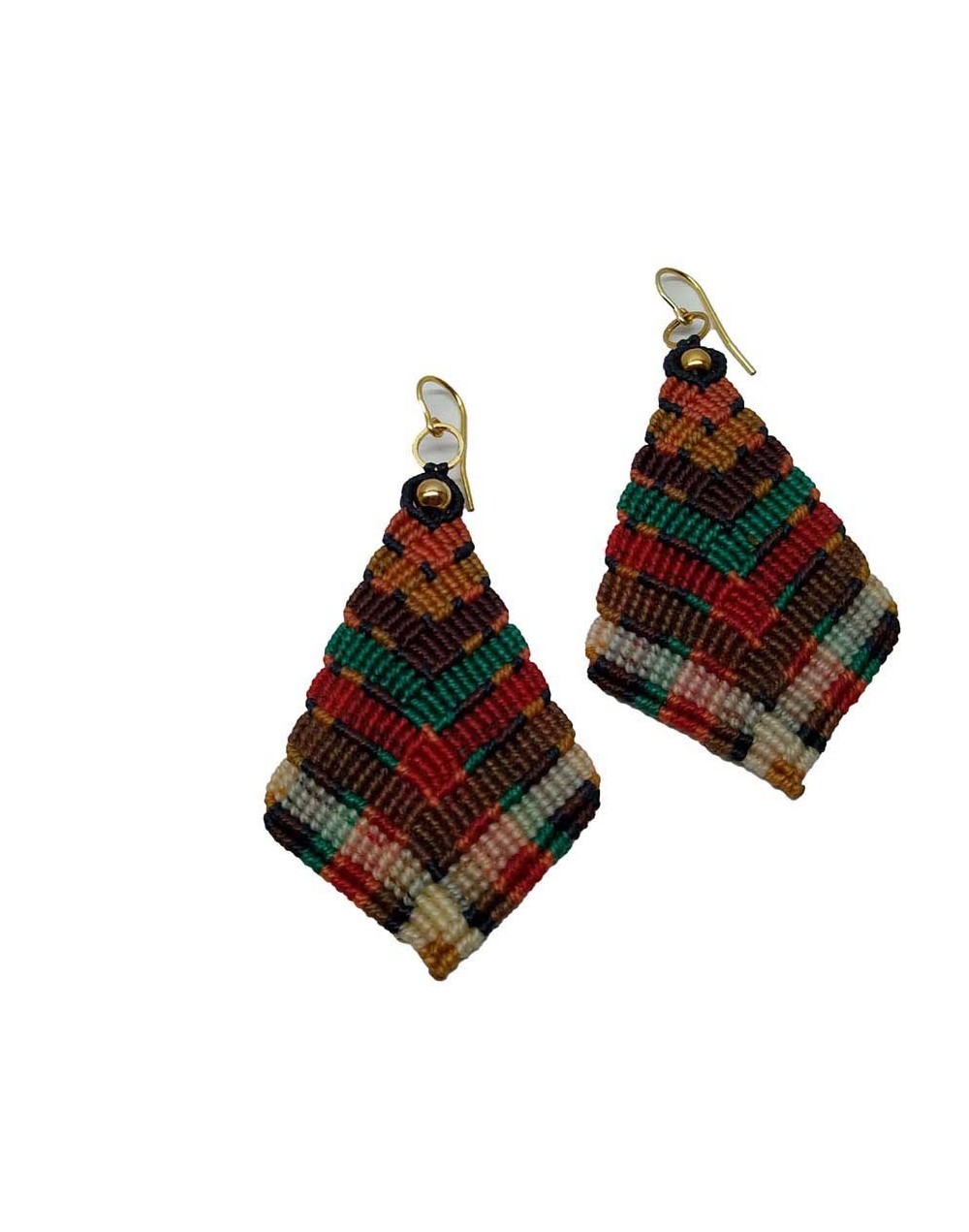 Aretes rombo maxi