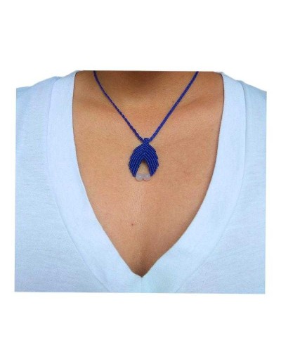 Collar gota de piedra