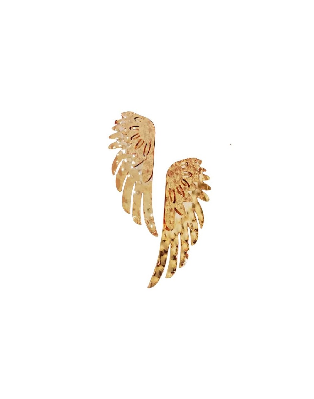 Aretes Alas Medianas Bronce