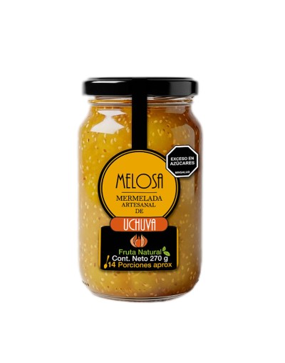 Mermelada Melosa Gourmet Artesanal Premium de uchuva