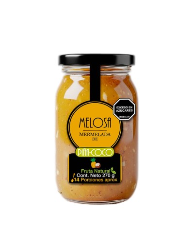 Mermelada Melosa Gourmet  Artesanal premium de Piña Coco