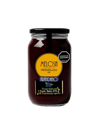 Mermelada Melosa Gourmet Artesanal Premium de Arándano