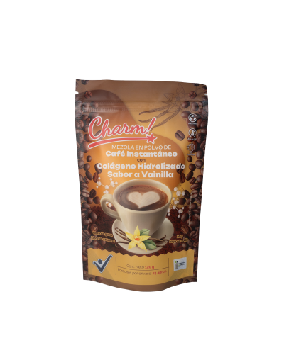 Colágeno Hidrolizado con Café Instantáneo y Sabor Vainilla 120 g