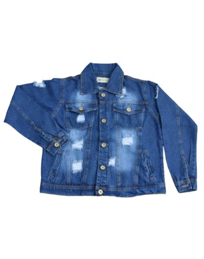 Chaqueta en jean rígida