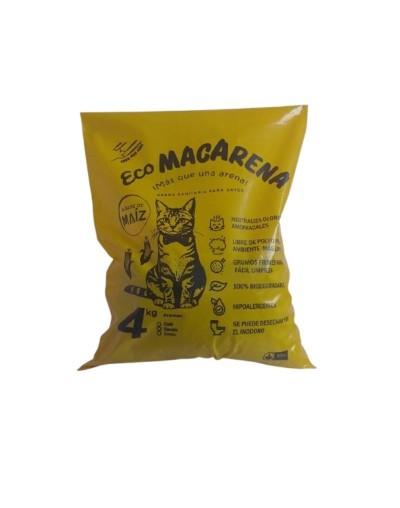 EcoMacArena de Maíz 4 kg - Limón