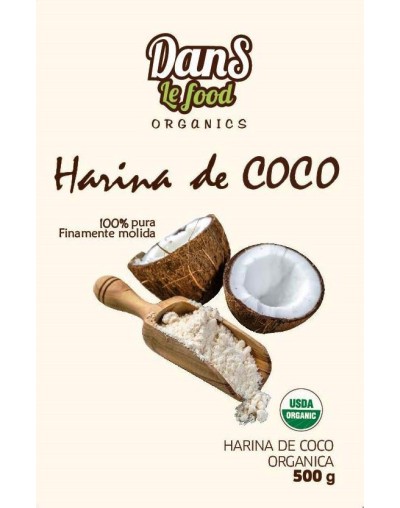 Harina de Coco Orgánica 500 gramos
