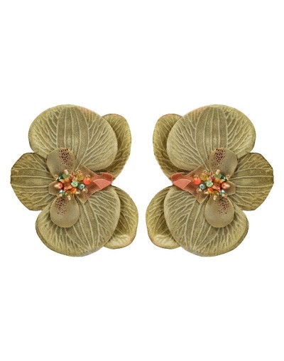 Aretes Orquídea Natura XL
