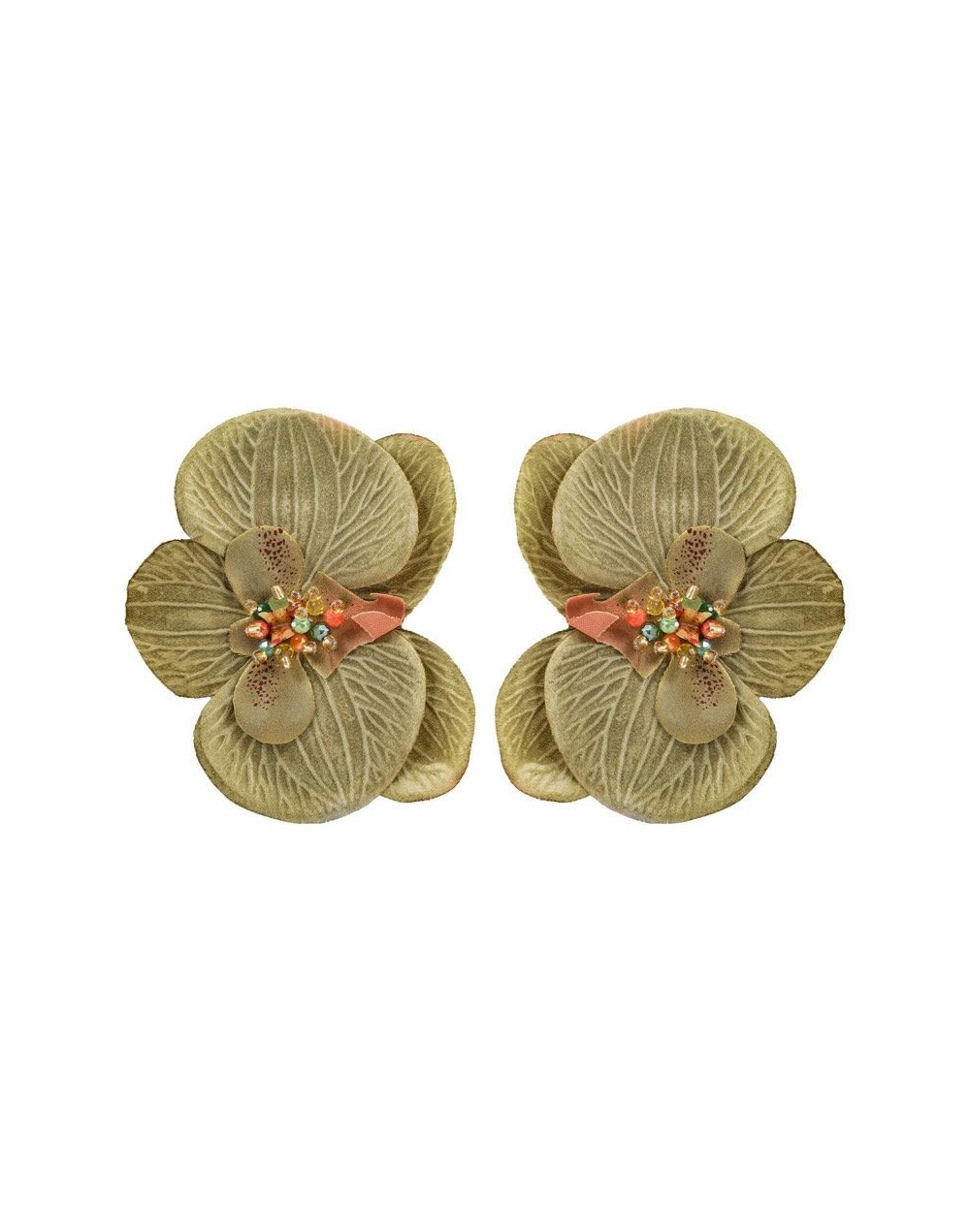 Aretes Orquídea Natura XL
