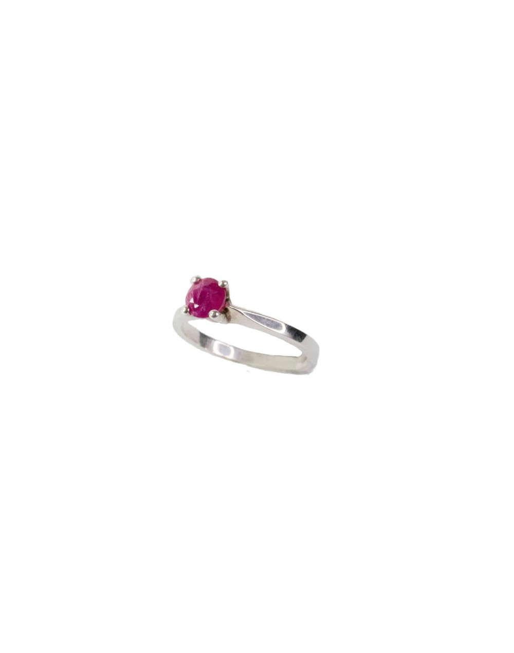 Anillo Raíz Espiritual – Rubí Redondo