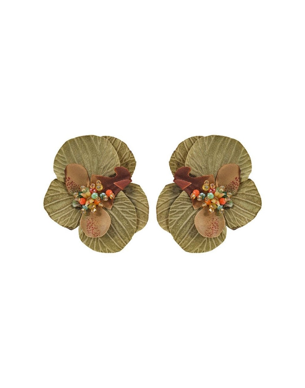 Aretes Orquídea Natura M